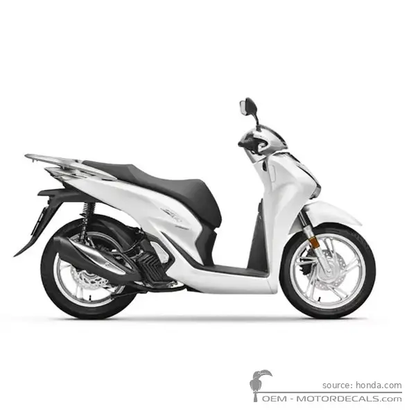 Honda SH150i 2020 - Pearl Cool White