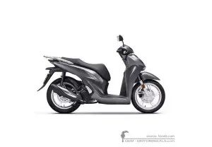 Adesivi per Honda SH150i 2020 • Honda Adesivi OEM