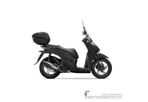 Naklejki do Honda SH150i 2022 • Honda Naklejki OEM