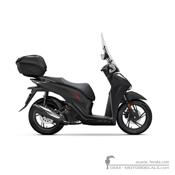 Honda SH150i 2022 - Mat Rock Gray