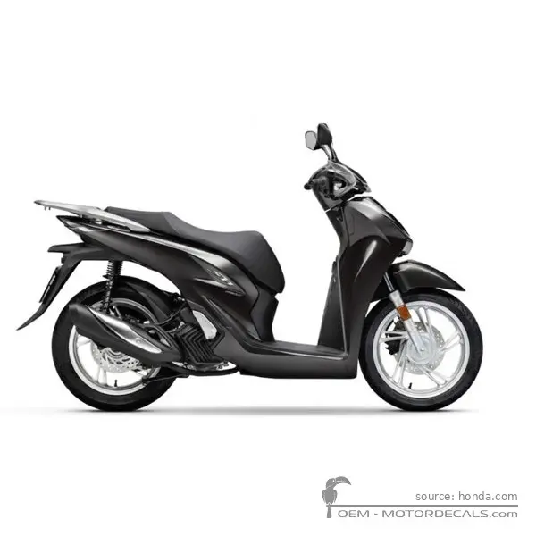 Honda SH150i 2022 - Pearl Nightstar Black
