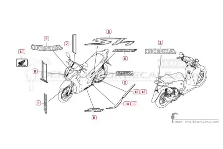 Honda SH150i 2022