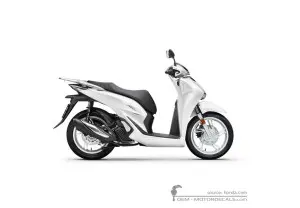 Pegatinas para Honda SH150i 2023 • Honda Pegatinas OEM