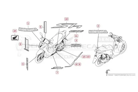 Honda SH150i 2023