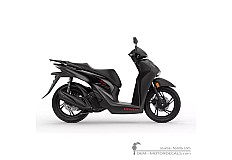 Decals for Honda SH150i 2024 • Honda OEM Decals