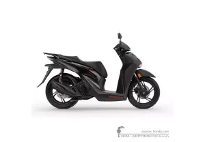 Autocollants pour Honda SH150i 2024 • Honda Autocollants OEM
