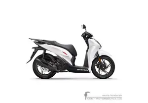 Stickers voor Honda SH150i 2024 • Honda OEM Stickers