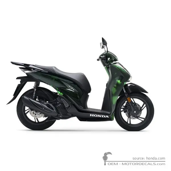 Honda SH150i 2024 - Vetro Green R
