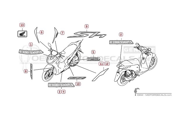 Honda SH150i 2024