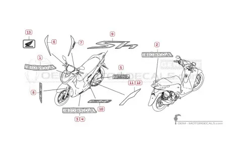 Honda SH150i 2024