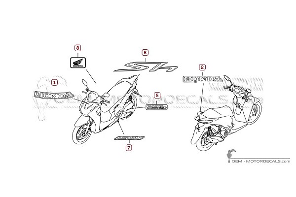 Honda SH150i 2026