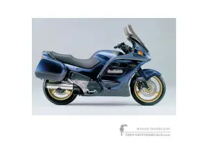 Decals for Honda ST1100 PAN EUROPEAN 2000 • Honda OEM Decals