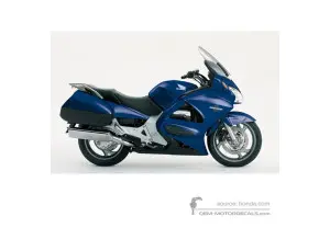 Decals for Honda ST1300 PAN EUROPEAN 2004 - Blue • Honda OEM Decals
