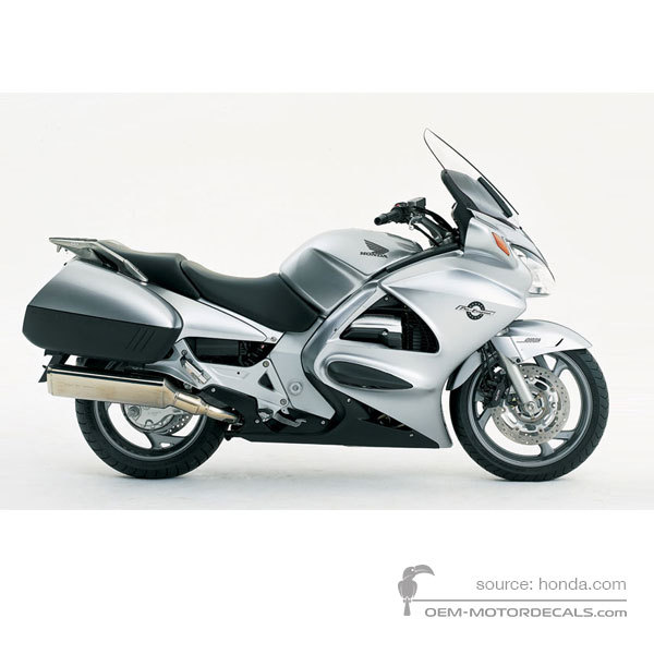 OEM Decals Honda ST1300 PAN EUROPEAN 2004 Silver Original Stickers