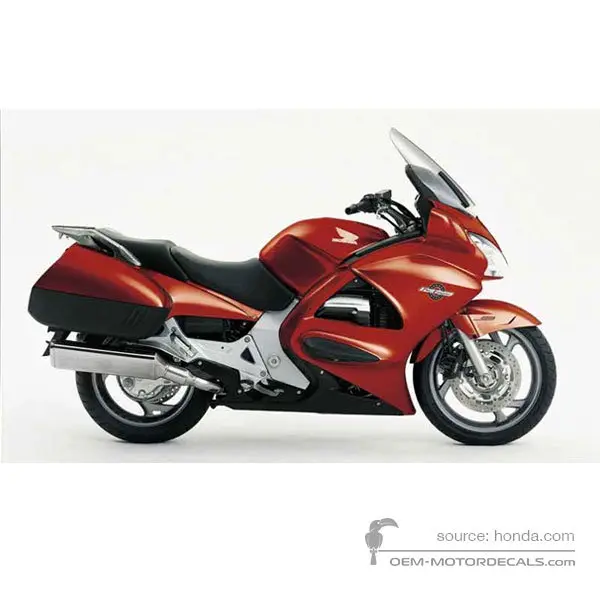 Honda ST1300 PAN EUROPEAN 2004 - Red - Candy Graceful Red-U