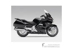 Decals for Honda ST1300 PAN EUROPEAN 2008 - Black • Honda OEM Decals