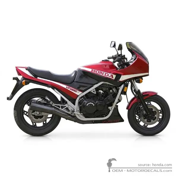 Honda VF1000 F 1984 - Candy Alamoana Red