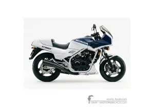 Aufkleber für Honda VF1000 F 1985 • Honda OEM-Aufkleber
