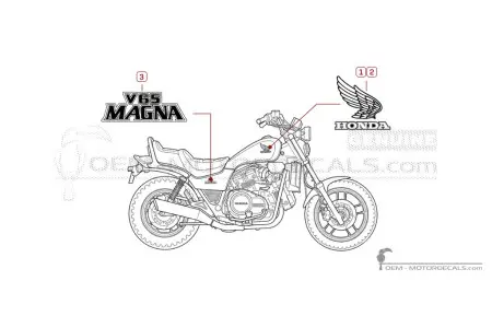 Honda VF1100C MAGNA 1984