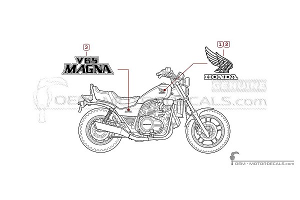 Honda VF1100C MAGNA 1984