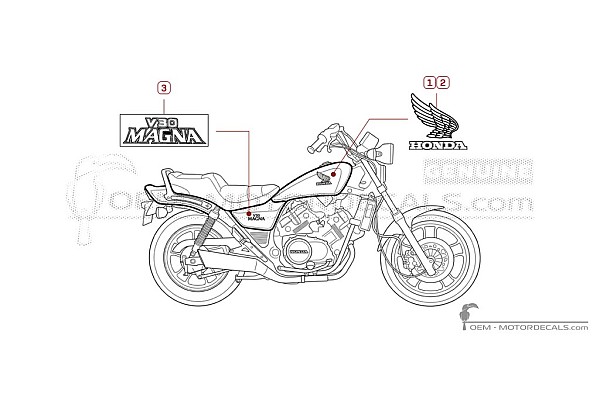 Honda VF500 C Magna 1984