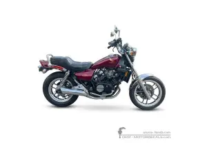 Decals for Honda VF500 C Magna 1985 • Honda OEM Decals