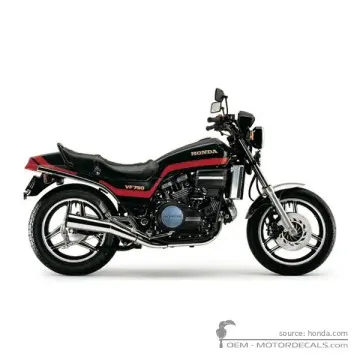Honda VF750 S Sabre 1982 - Black
