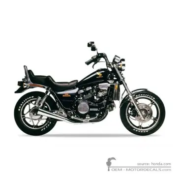 Honda VF750 C V45 Magna 1982 - Black