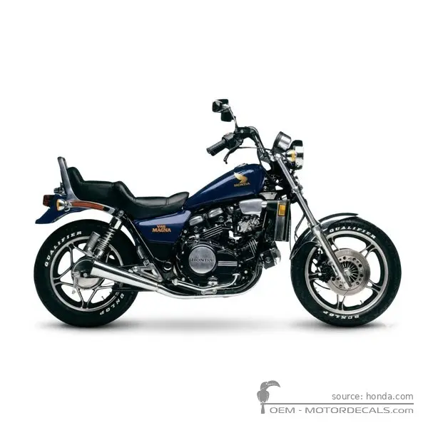 Honda VF750 C V45 Magna 1982 - Candy Imperial Blue