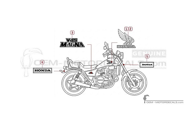 Honda VF750 C V45 Magna 1982