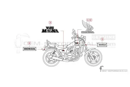 Honda VF750 C V45 Magna 1982