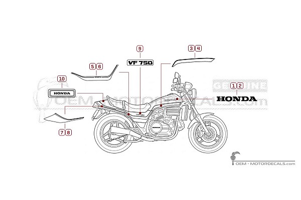 Honda VF750 S Sabre 1983