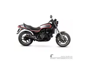 Adesivi per Honda VF750 S Sabre 1985 • Honda Adesivi OEM