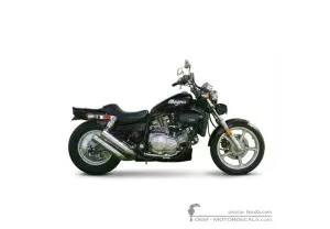 Aufkleber für Honda VF750 C V45 Magna 1988 • Honda OEM-Aufkleber