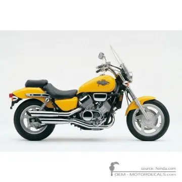 Honda VF750 C Magna 1995 - Pearl Shinning Yellow