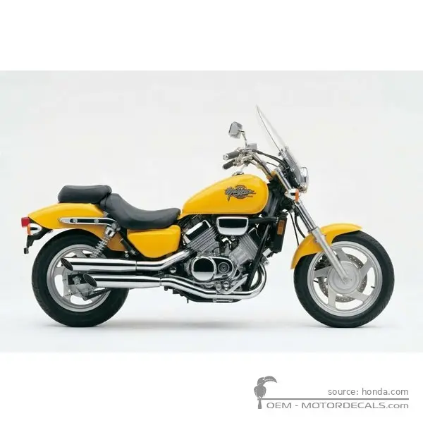 Honda VF750 C Magna 1995 - Pearl Shinning Yellow
