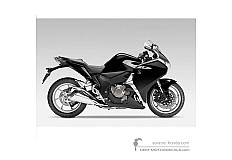Aufkleber für Honda VFR1200F 2012 - Schwarz • Honda OEM-Aufkleber