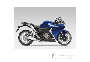Decals for Honda VFR1200F 2012 - Blue • Honda OEM Decals