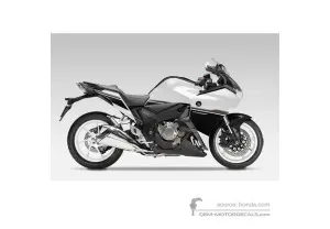 Decals for Honda VFR1200F 2015 - White • Honda OEM Decals