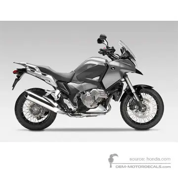 Honda VFR1200X CROSSTOURER 2012 - Srebrny - Digital Silver Metallic
