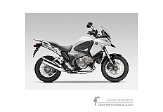 Aufkleber für Honda VFR1200X CROSSTOURER 2012 - Weiss • Honda OEM-Aufkleber