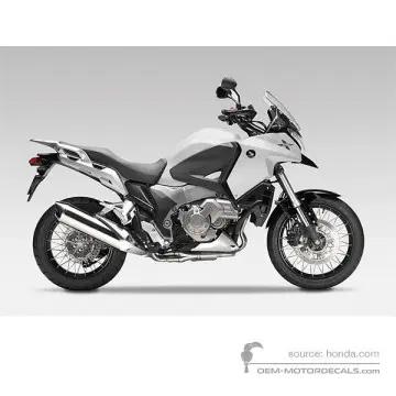 Honda VFR1200X CROSSTOURER 2012 - Biały - Pearl Sunbeam White
