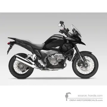 Honda VFR1200X CROSSTOURER 2013 - Negro - Darkness Black Metallic