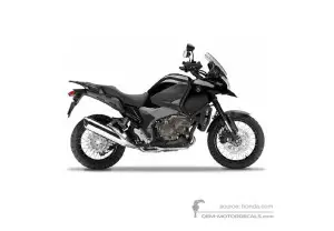 Naklejki do Honda VFR1200X CROSSTOURER 2014 - Czarny • Honda Naklejki OEM