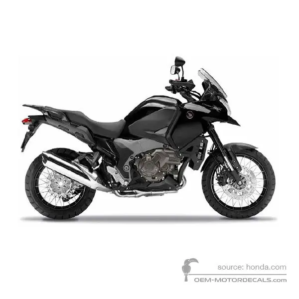 Honda VFR1200X CROSSTOURER 2014 - Negro - Pearl Cosmic Black