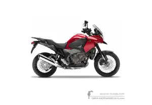 Naklejki do Honda VFR1200X CROSSTOURER 2014 - Czerwony • Honda Naklejki OEM
