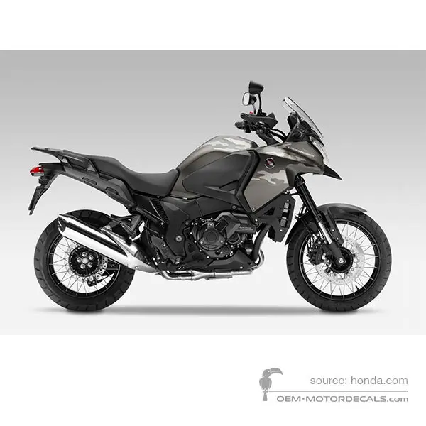 Honda VFR1200X CROSSTOURER 2014 - Titanio - Mat Titanium Blade Metallic