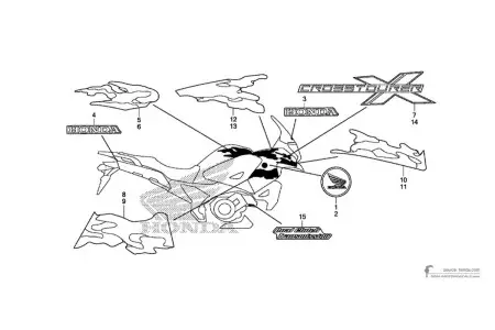 Honda VFR1200X CROSSTOURER 2014 - Tytan