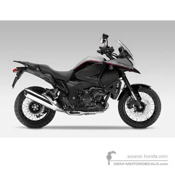 Honda VFR1200X CROSSTOURER 2015 - Srebrny - Degital Silver Metallic