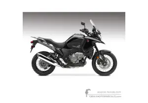 Naklejki do Honda VFR1200X CROSSTOURER 2015 - Czarny • Honda Naklejki OEM